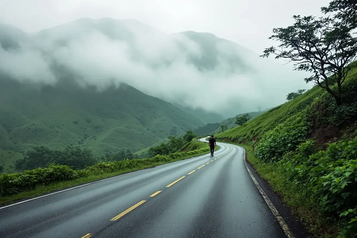 雾中公路 - 路边野餐 雾中公路 - 路边野餐剧照